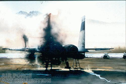 DE-ICING AN F-15 AT ELMENDORF AFB